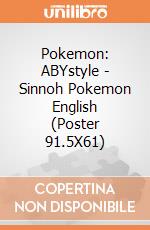 Pokemon: ABYstyle - Sinnoh Pokemon English (Poster 91.5X61) gioco