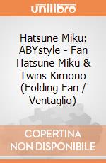 Hatsune Miku: ABYstyle - Fan Hatsune Miku & Twins Kimono (Folding Fan / Ventaglio) gioco