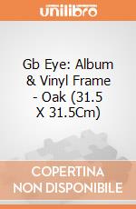 Gb Eye: Album & Vinyl Frame - Oak (31.5 X 31.5Cm) giochi