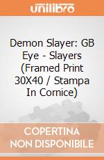 Demon Slayer: GB Eye - Slayers (Framed Print 30X40 / Stampa In Cornice) gioco