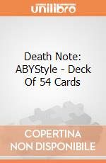 Death Note: ABYStyle - Deck Of 54 Cards giochi