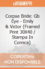 Corpse Bride: Gb Eye - Emily & Victor (Framed Print 30X40 / Stampa In Cornice) giochi