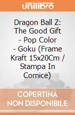 Dragon Ball Z: The Good Gift - Pop Color - Goku (Frame Kraft 15x20Cm / Stampa In Cornice) gioco