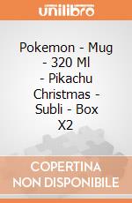 Pokemon - Mug - 320 Ml - Pikachu Christmas - Subli - Box X2 gioco
