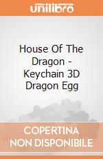 House Of The Dragon - Keychain 3D Dragon Egg