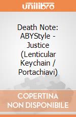 Death Note: ABYStyle - Justice (Lenticular Keychain / Portachiavi) giochi