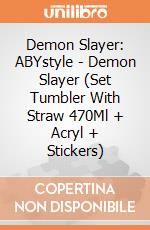 Demon Slayer: ABYstyle - Demon Slayer (Set Tumbler With Straw 470Ml + Acryl + Stickers) giochi