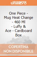 One Piece - Mug Heat Change - 460 Ml - Luffy & Ace - Cardboard Box gioco