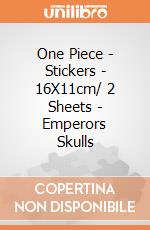 One Piece - Stickers - 16X11cm/ 2 Sheets - Emperors Skulls gioco