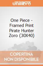 One Piece - Framed Print Pirate Hunter Zoro (30X40) gioco