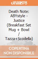 Death Note: ABYstyle - Justice (Breakfast Set Mug + Bowl / Tazza+Scodella) giochi