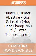 Hunter X Hunter: ABYstyle - Gon & Hisoka (Mug Heat Change 460 Ml / Tazza Termosensibile) giochi