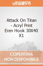 Attack On Titan - Acryl Print Eren Hook 30X40 X1 giochi