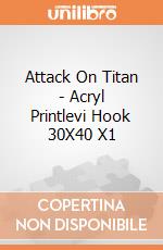 Attack On Titan - Acryl Printlevi Hook 30X40 X1 giochi