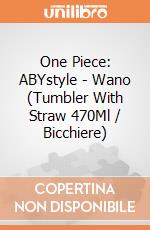 One Piece: ABYstyle - Wano (Tumbler With Straw 470Ml / Bicchiere) giochi
