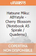 Hatsune Miku: ABYstyle - Cherry Blossom (Notebook A5 Spirale / Quaderno) giochi