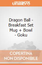 Dragon Ball - Breakfast Set Mug + Bowl - Goku giochi