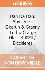 Dan Da Dan: Abystyle - Okarun & Granny Turbo (Large Glass 400Ml / Bicchiere) giochi