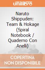 Naruto Shippuden: Team & Hokage (Spiral Notebook / Quaderno Con Anelli) giochi