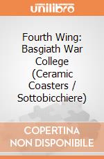 Fourth Wing: Basgiath War College (Ceramic Coasters / Sottobicchiere) giochi