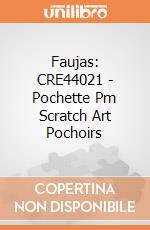 Faujas: CRE44021 - Pochette Pm Scratch Art Pochoirs gioco