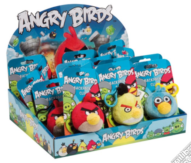 Peluche a Clip Angry Birds Assortiti gioco di PLH