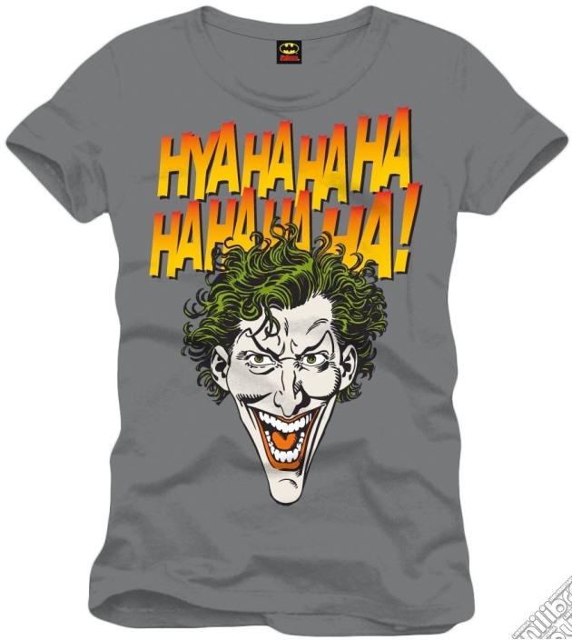 Batman - Joker Face Charcoal (T-Shirt Uomo XXL) gioco di TimeCity