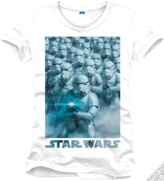 Star Wars - Band Of Troopers White (T-Shirt Uomo XXL) gioco di TimeCity