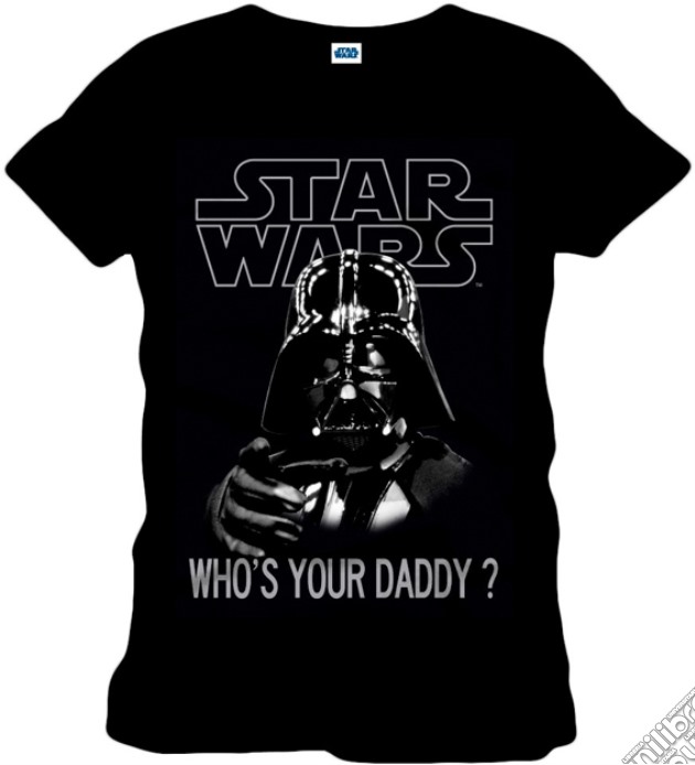 Star Wars - Who's Your Daddy Men Black (T-Shirt Uomo XXL) gioco di TimeCity