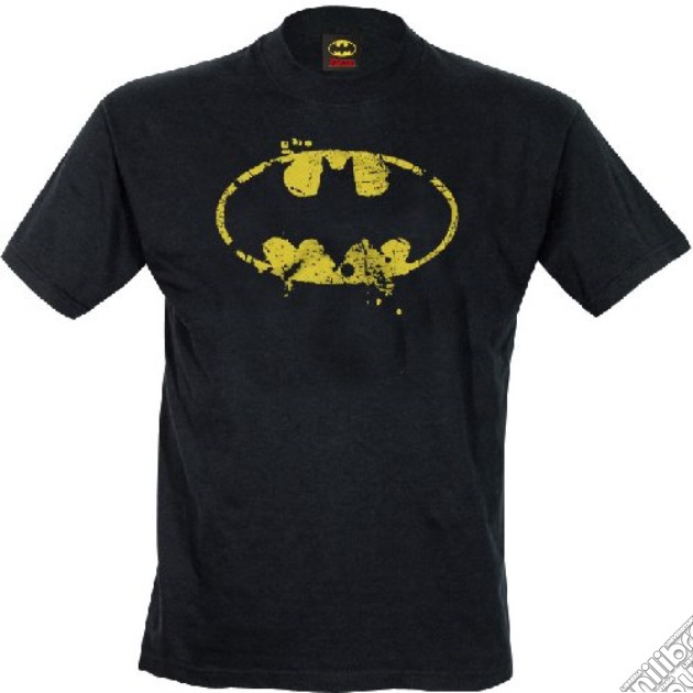 Batman - Grunge Vintage Logo Black (Unisex Tg. XL) gioco di TimeCity