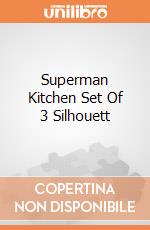Superman Kitchen Set Of 3 Silhouett gioco di Timecity