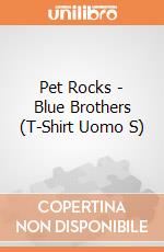 Pet Rocks - Blue Brothers (T-Shirt Uomo S) gioco di TimeCity