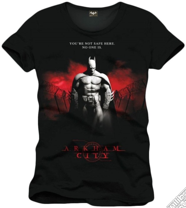 Arkham City - Not Safe (T-Shirt Uomo XL) gioco di TimeCity