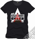Arkham City - Logo Black (T-Shirt Uomo L) giochi