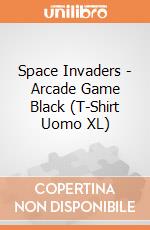 Space Invaders - Arcade Game Black (T-Shirt Uomo XL) gioco di TimeCity