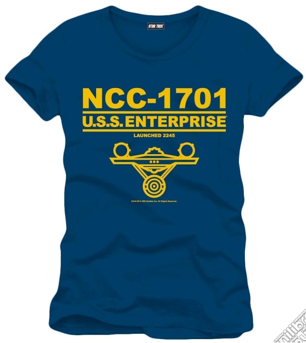 Star Trek - Ncc 1701 Marine (T-Shirt Uomo S) gioco di TimeCity