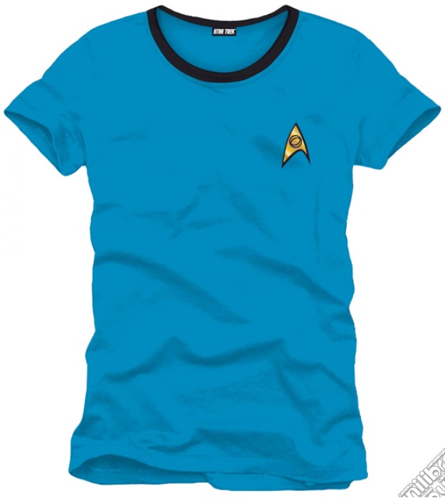 Star Trek - Spock Blue Uniform (T-Shirt Uomo S) gioco di TimeCity