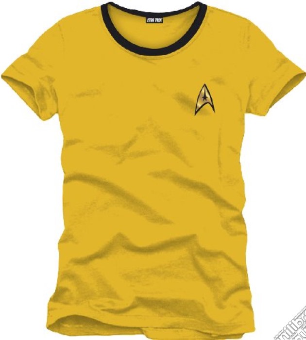 Star Trek - Kirk Yellow Uniform (T-Shirt Uomo S) gioco di TimeCity