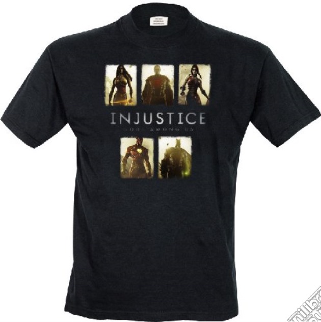 Injustice - Gods Among Us Card (T-Shirt Uomo XL) gioco di TimeCity