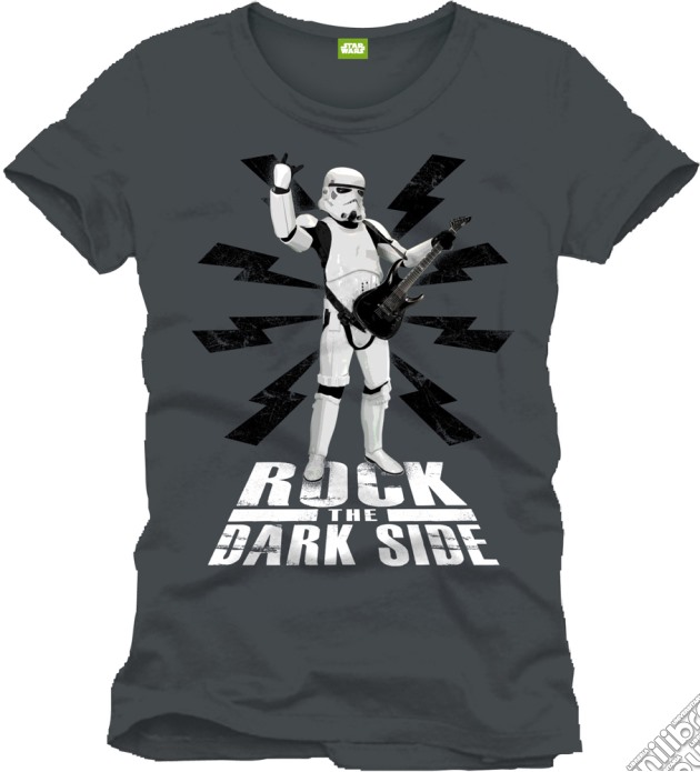 Star Wars - Rock The Dark Side (T-Shirt Uomo S) gioco di TimeCity