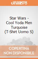 Star Wars - Cool Yoda Men Turquoise (T-Shirt Uomo S) gioco di TimeCity