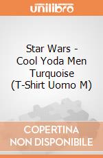 Star Wars - Cool Yoda Men Turquoise (T-Shirt Uomo M) gioco di TimeCity