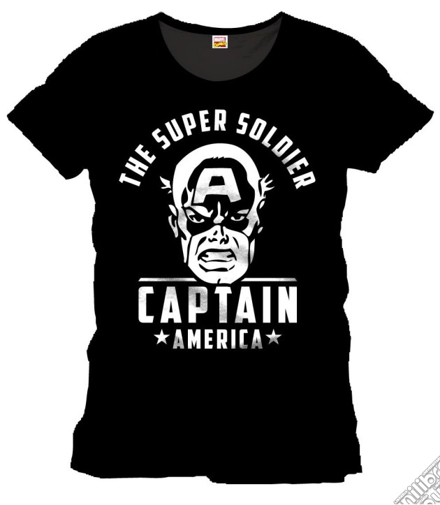 Captain America - Super Soldier (T-Shirt Uomo S) gioco di TimeCity