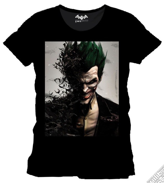 Arkham Origins - Joker Face (T-Shirt Uomo M) gioco di TimeCity