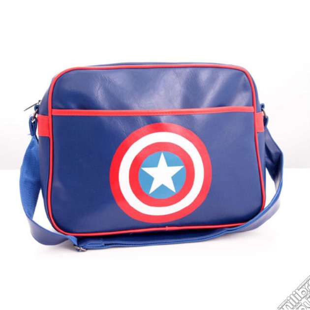 Captain America - Shield Logo Blue (Borsa A Tracolla) gioco di TimeCity