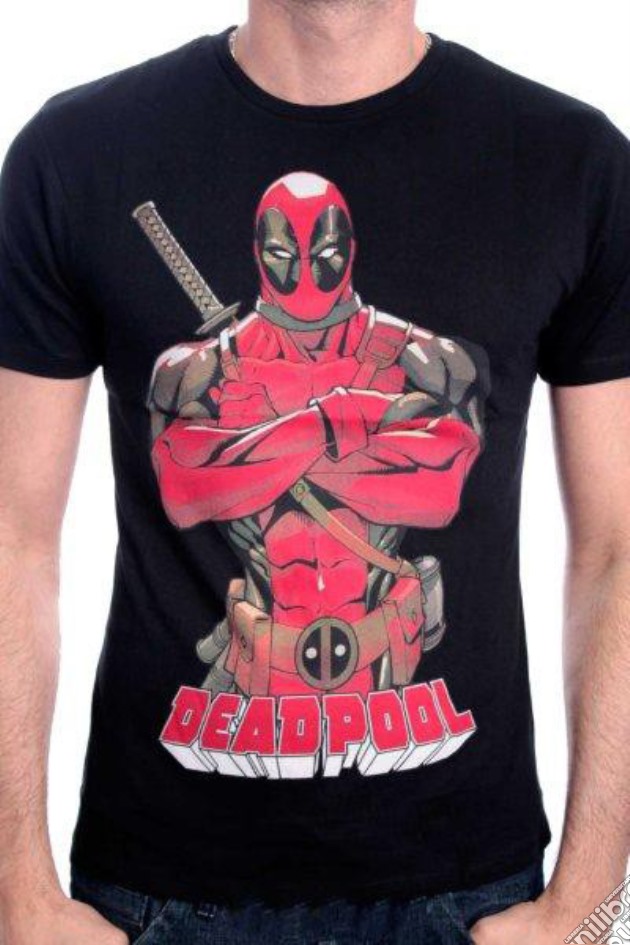 Deadpool - Deadpool Pose (T-Shirt Uomo M) gioco di TimeCity