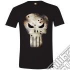 Punisher (The) - Damaged Skull Black (T-Shirt Unisex Tg. M) giochi