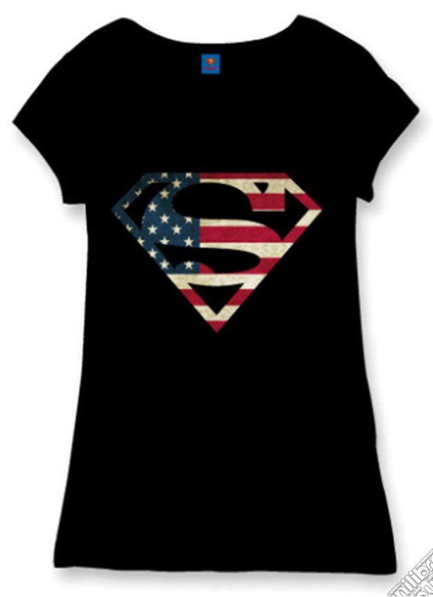 Superman - Super Usa (T-Shirt Donna L) gioco di TimeCity