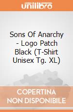 Sons Of Anarchy - Logo Patch Black (T-Shirt Unisex Tg. XL) gioco