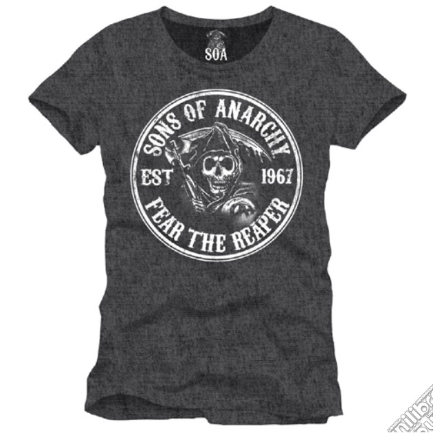 Sons Of Anarchy - Fear The Reaper (T-Shirt Uomo S) gioco di TimeCity